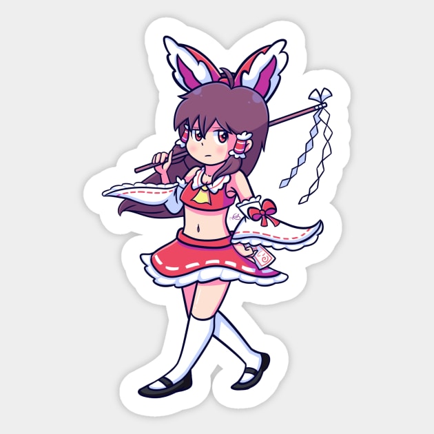 Reimu Sticker by Magi 